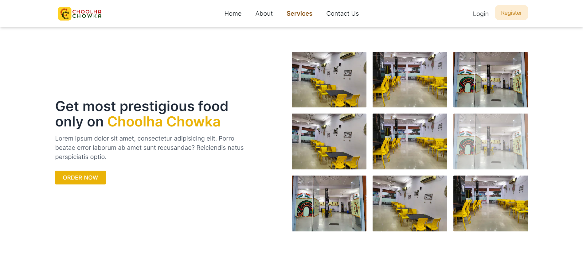 Choolha Chowka Website